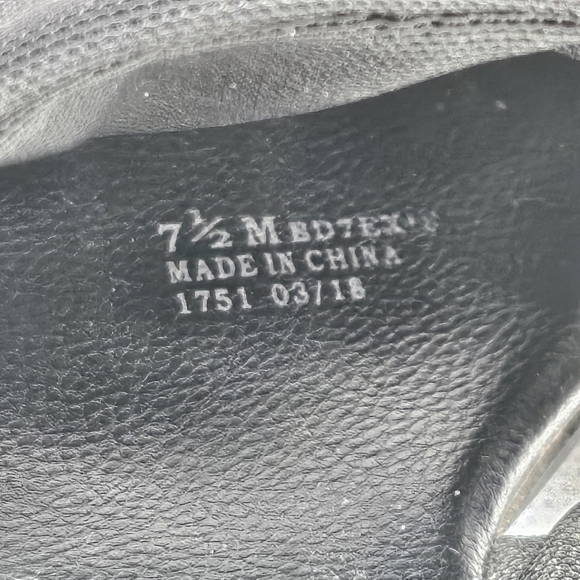 Bandolino Stretch Fabric Open Toe Chunky Heel Slip On Sandals Size 7.5 - Picture 6 of 9